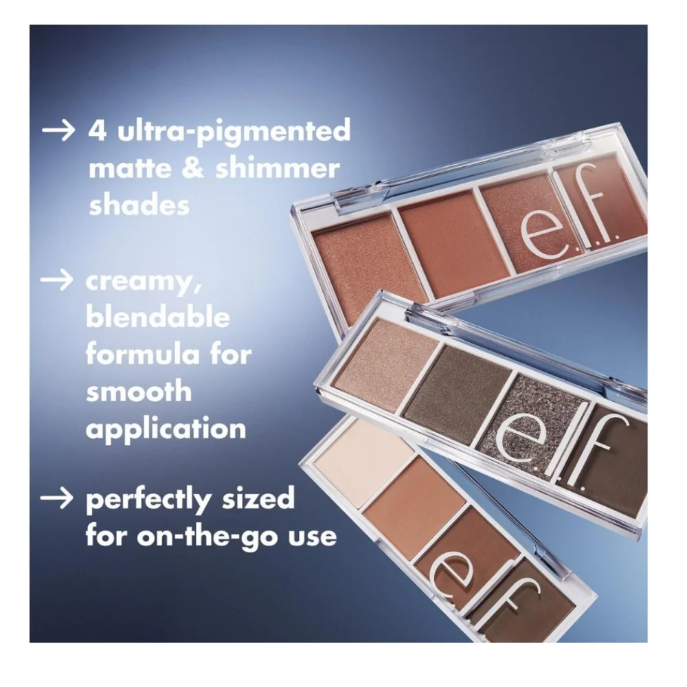 Elf Cosmetics Bite Size Eyeshadow Palette Shade: Cream & Sugar - Neutral 🆕